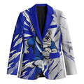 Personalized Canterbury Bulldogs Blazer Dynamic Lightning Mascot Rugby Australia