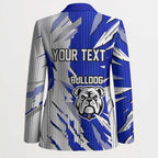Personalized Canterbury Bulldogs Blazer Dynamic Lightning Mascot Rugby Australia