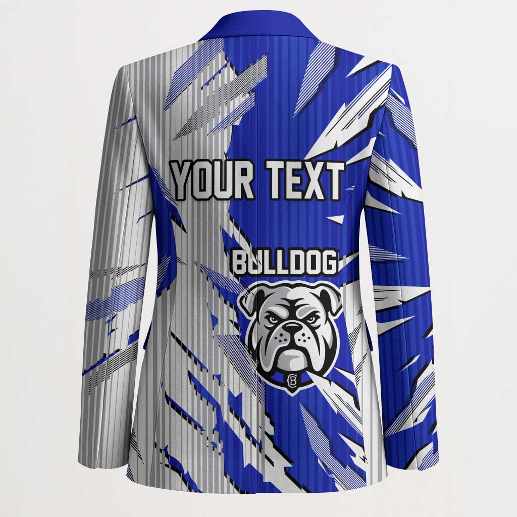 Personalized Canterbury Bulldogs Blazer Dynamic Lightning Mascot Rugby Australia