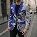 Personalized Canterbury Bulldogs Blazer Dynamic Lightning Mascot Rugby Australia