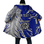 Personalized Canterbury Bulldogs Cloak Dynamic Lightning Mascot Rugby Australia