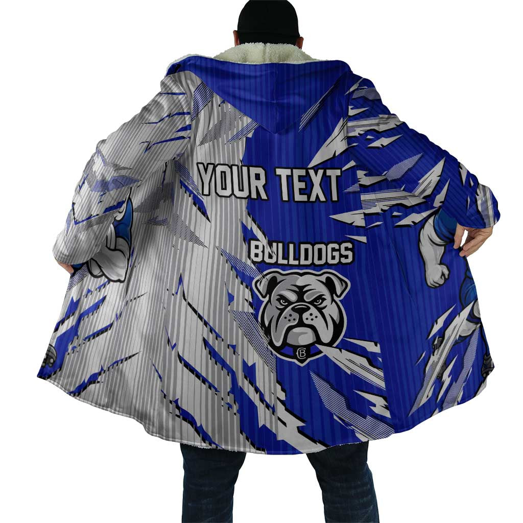Personalized Canterbury Bulldogs Cloak Dynamic Lightning Mascot Rugby Australia