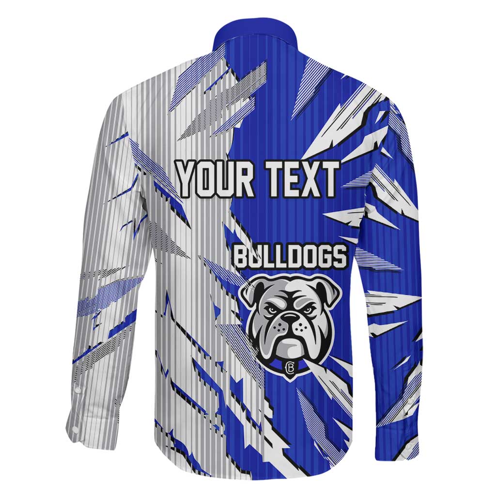 Personalized Canterbury Bulldogs Family Matching Tank Maxi Dress and Hawaiian Shirt Dynamic Lightning Mascot Rugby Australia