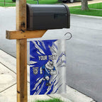 Personalized Canterbury Bulldogs Garden Flag Dynamic Lightning Mascot Rugby Australia