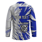Personalized Canterbury Bulldogs Hockey Jersey Dynamic Lightning Mascot Rugby Australia