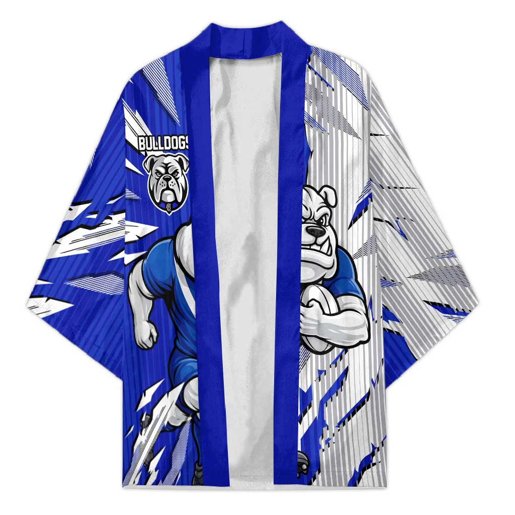 Personalized Canterbury Bulldogs Kimono Dynamic Lightning Mascot Rugby Australia