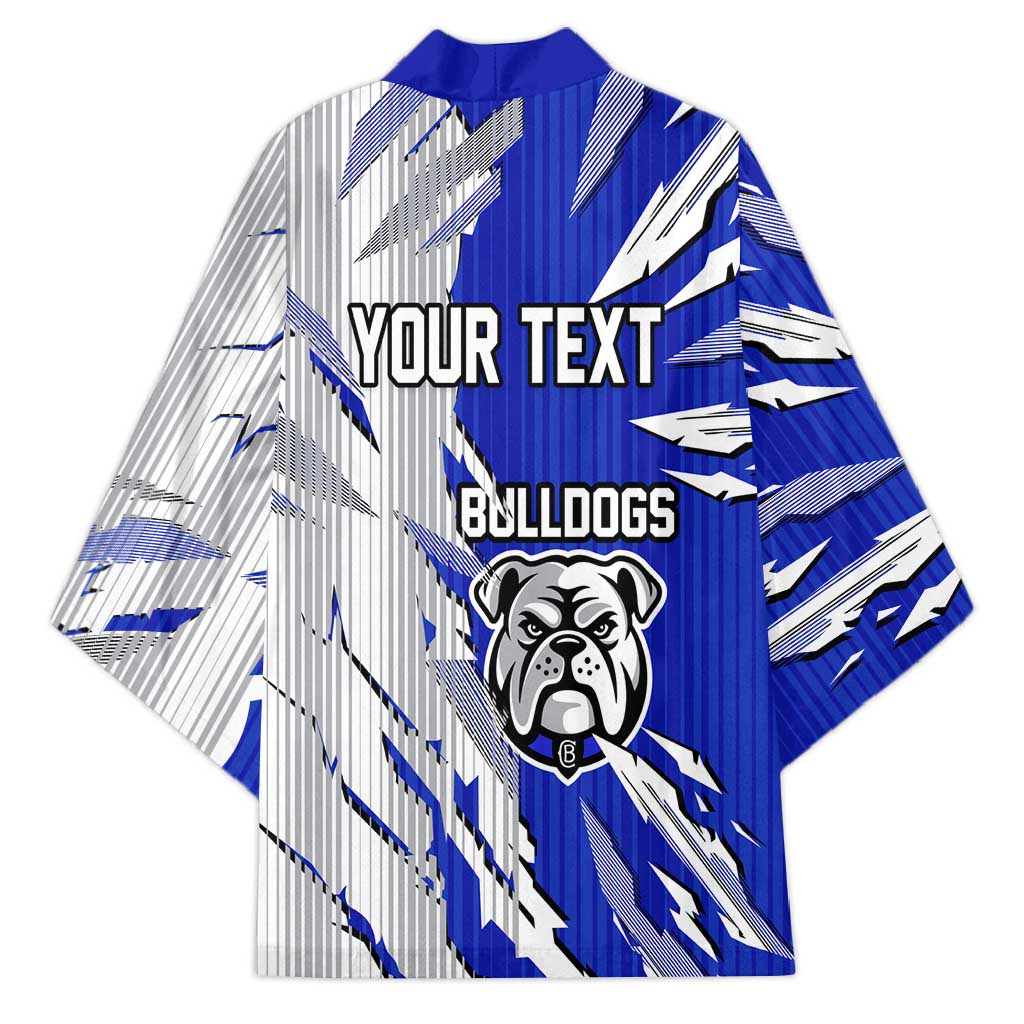 Personalized Canterbury Bulldogs Kimono Dynamic Lightning Mascot Rugby Australia