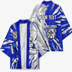 Personalized Canterbury Bulldogs Kimono Dynamic Lightning Mascot Rugby Australia