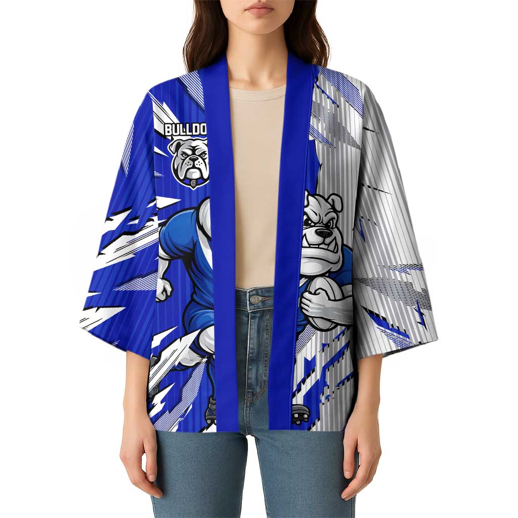 Personalized Canterbury Bulldogs Kimono Dynamic Lightning Mascot Rugby Australia