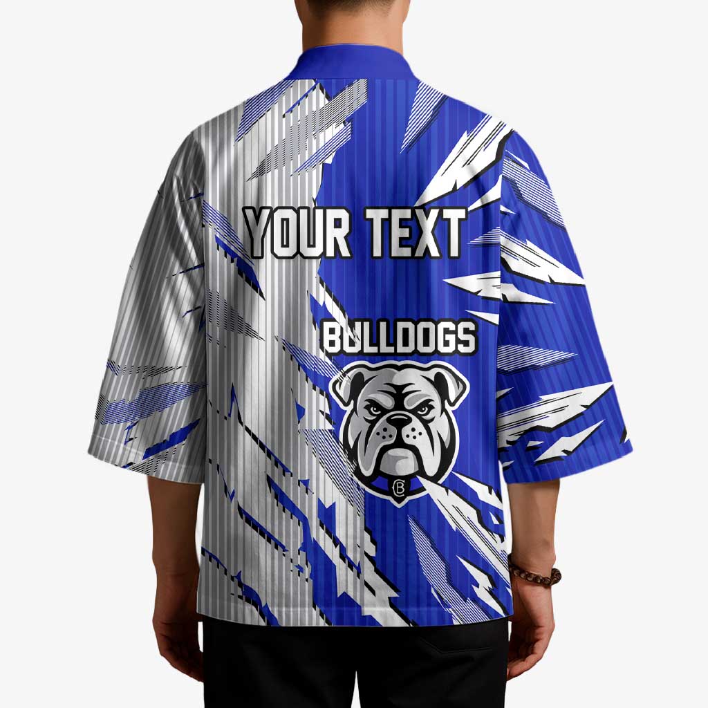 Personalized Canterbury Bulldogs Kimono Dynamic Lightning Mascot Rugby Australia