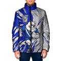 Personalized Canterbury Bulldogs Padded Jacket Dynamic Lightning Mascot Rugby Australia
