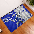 Personalized Canterbury Bulldogs Rubber Doormat Dynamic Lightning Mascot Rugby Australia