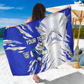 Personalized Canterbury Bulldogs Sarong Dynamic Lightning Mascot Rugby Australia