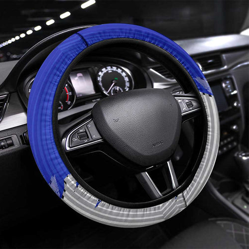 Canterbury Bulldogs Steering Wheel Cover Dynamic Lightning Mascot Rugby Australia