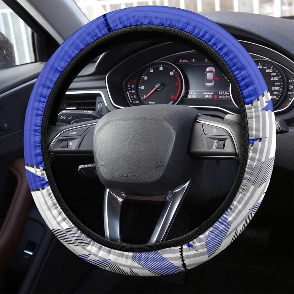 Canterbury Bulldogs Steering Wheel Cover Dynamic Lightning Mascot Rugby Australia