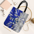 Personalized Canterbury Bulldogs Tote Bag Dynamic Lightning Mascot Rugby Australia