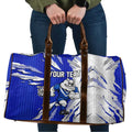 Personalized Canterbury Bulldogs Travel Bag Dynamic Lightning Mascot Rugby Australia