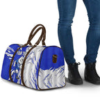 Personalized Canterbury Bulldogs Travel Bag Dynamic Lightning Mascot Rugby Australia