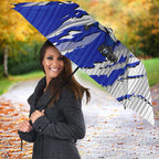 Personalized Canterbury Bulldogs Umbrella Dynamic Lightning Mascot Rugby Australia
