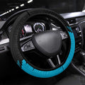 Cronulla Sharks Steering Wheel Cover Dynamic Lightning Mascot Rugby Australia
