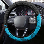 Cronulla Sharks Steering Wheel Cover Dynamic Lightning Mascot Rugby Australia