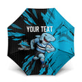 Personalized Cronulla Sharks Umbrella Dynamic Lightning Mascot Rugby Australia