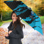 Personalized Cronulla Sharks Umbrella Dynamic Lightning Mascot Rugby Australia