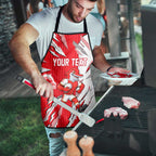 Personalized Dolphins Apron Dynamic Lightning Mascot Rugby Australia
