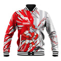 Personalized Dolphins Baseball Jacket Dynamic Lightning Mascot Rugby Australia