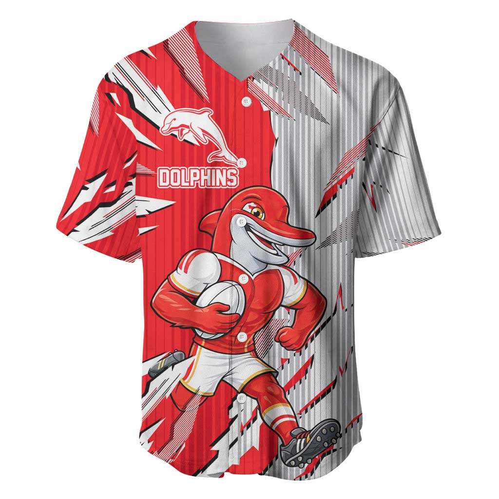 Personalized Dolphins Baseball Jersey Dynamic Lightning Mascot Rugby Australia