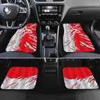 Personalized Dolphins Car Mats Dynamic Lightning Mascot Rugby Australia