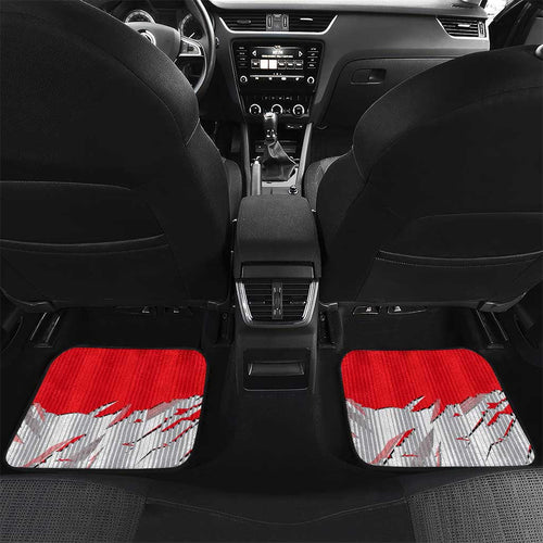 Personalized Dolphins Car Mats Dynamic Lightning Mascot Rugby Australia