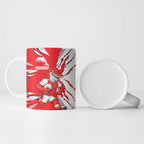 Personalized Dolphins Ceramic Mug Dynamic Lightning Mascot Rugby Australia