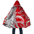 Personalized Dolphins Cloak Dynamic Lightning Mascot Rugby Australia
