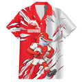 Personalized Dolphins Hawaiian Shirt Dynamic Lightning Mascot Rugby Australia