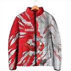 Personalized Dolphins Padded Jacket Dynamic Lightning Mascot Rugby Australia