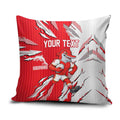 Personalized Dolphins Pillow Cover Dynamic Lightning Mascot Rugby Australia