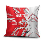 Personalized Dolphins Pillow Cover Dynamic Lightning Mascot Rugby Australia
