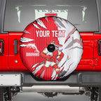 Personalized Dolphins Spare Tire Cover Dynamic Lightning Mascot Rugby Australia