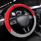 Dolphins Steering Wheel Cover Dynamic Lightning Mascot Rugby Australia