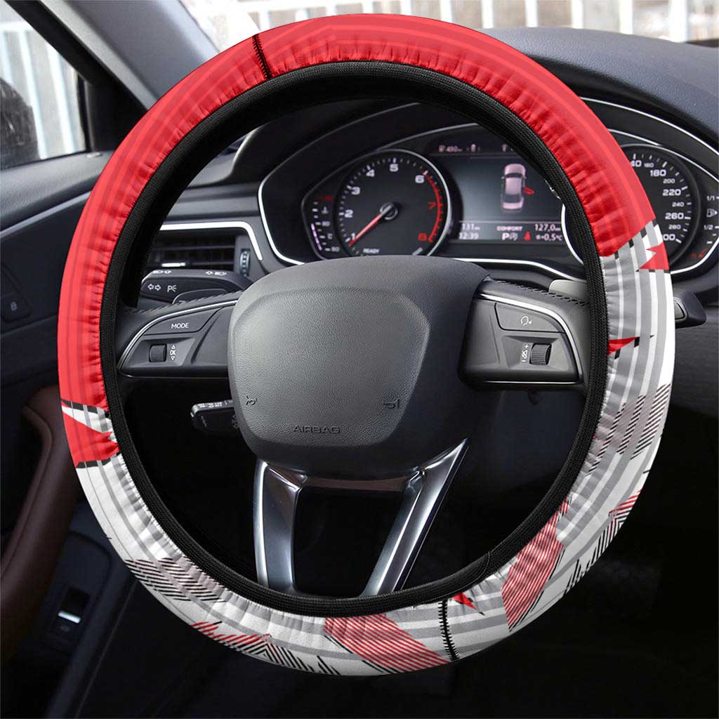 Dolphins Steering Wheel Cover Dynamic Lightning Mascot Rugby Australia
