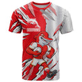 Personalized Dolphins T Shirt Dynamic Lightning Mascot Rugby Australia