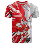 Personalized Dolphins T Shirt Dynamic Lightning Mascot Rugby Australia