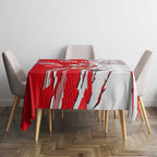 Personalized Dolphins Tablecloth Dynamic Lightning Mascot Rugby Australia
