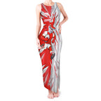 Personalized Dolphins Tank Maxi Dress Dynamic Lightning Mascot Rugby Australia