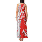 Personalized Dolphins Tank Maxi Dress Dynamic Lightning Mascot Rugby Australia