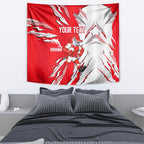Personalized Dolphins Tapestry Dynamic Lightning Mascot Rugby Australia