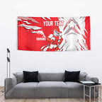 Personalized Dolphins Tapestry Dynamic Lightning Mascot Rugby Australia