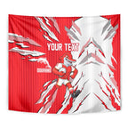 Personalized Dolphins Tapestry Dynamic Lightning Mascot Rugby Australia