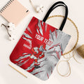 Personalized Dolphins Tote Bag Dynamic Lightning Mascot Rugby Australia